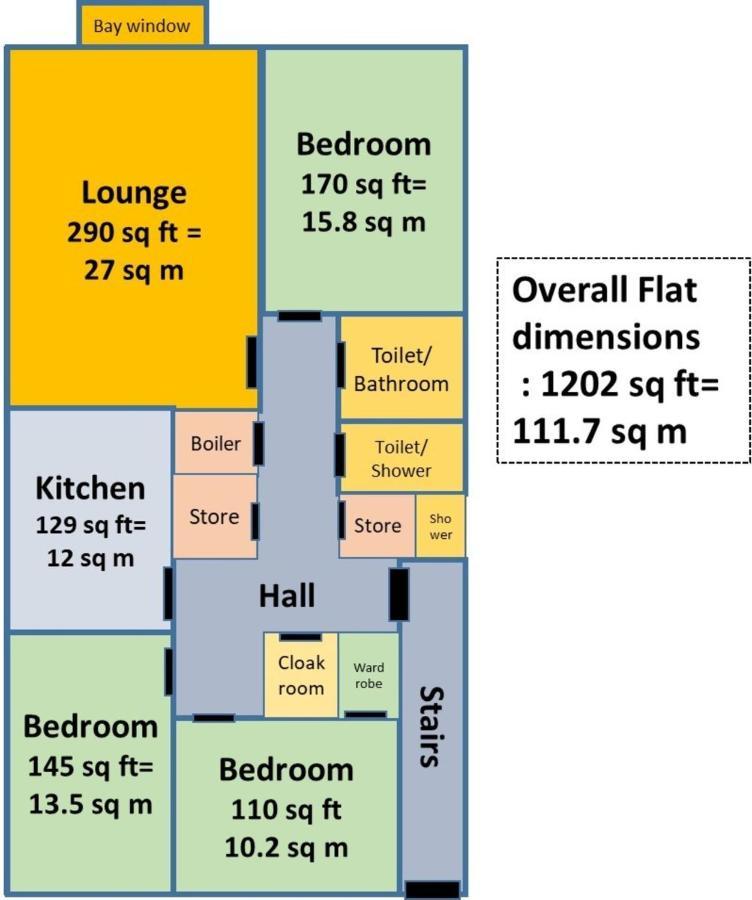 Beachview Holiday Flat 2 Лоссимут Экстерьер фото